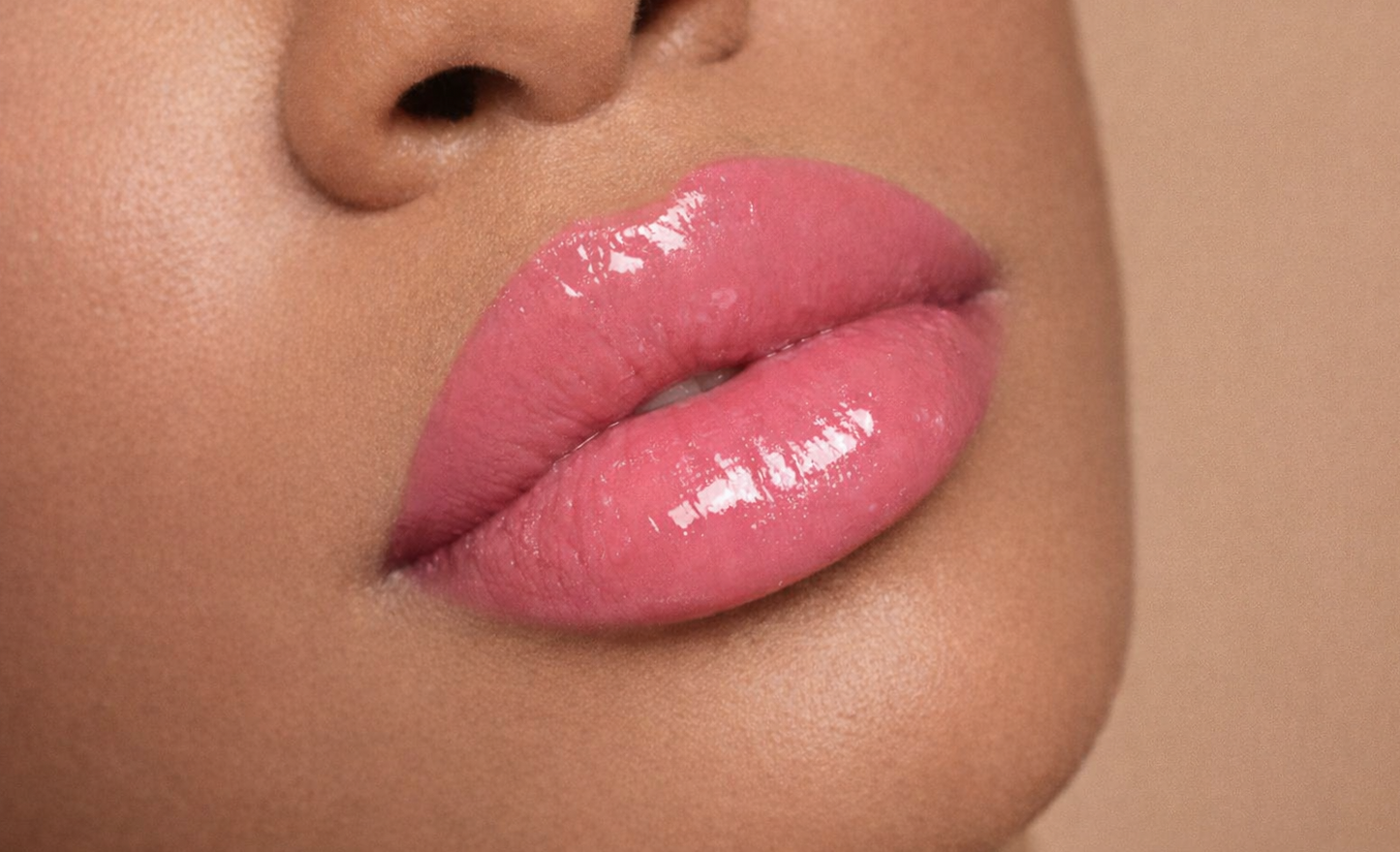 Rose- Dew Kiss Lip Gloss